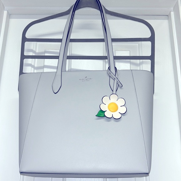 kate spade Handbags - Kate Spade ♠️ NEW YORK Tote safiano platinum Dana